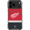 NHL Detroit Red Wings Jersey iPhone 18 Pro Max Clear Case