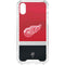 NHL Detroit Red Wings Jersey iPhone XS Clear Case