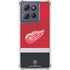 NHL Detroit Red Wings Jersey Moto G 5G (2025) Clear Case