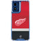 NHL Detroit Red Wings Jersey Moto G 5G (2024) Clear Case