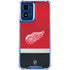 NHL Detroit Red Wings Jersey Moto G 5G (2024) Clear Case
