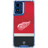 NHL Detroit Red Wings Jersey Moto G Play 4G (2024) Clear Case