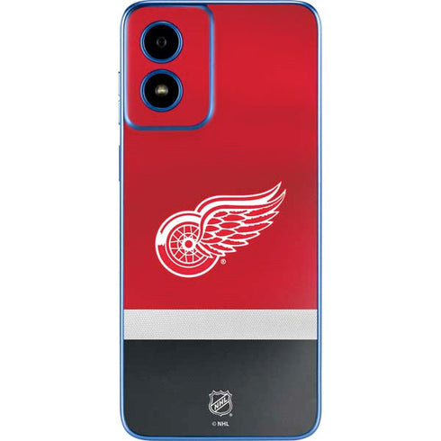 NHL Detroit Red Wings Jersey Moto G Play 4G (2024) Skin