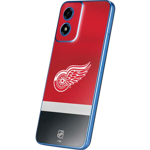 NHL Detroit Red Wings Jersey Moto G Play 4G (2024) Skin