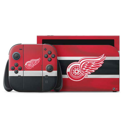 NHL Detroit Red Wings Jersey Nintendo Skins