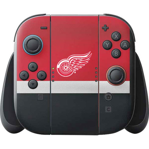 NHL Detroit Red Wings Jersey Nintendo Switch 2 (2025) with Joy-Con Skin