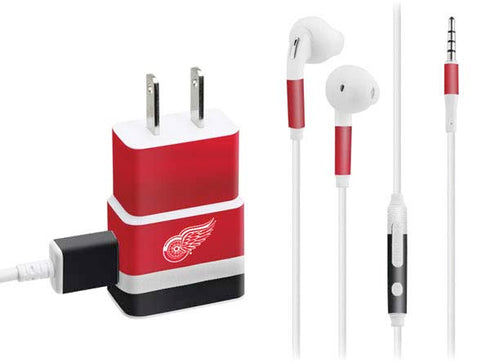 NHL Detroit Red Wings Jersey Phone Charger Skin