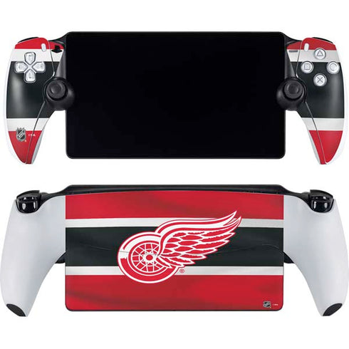 NHL Detroit Red Wings Jersey PlayStation Portal Remote Player Skin