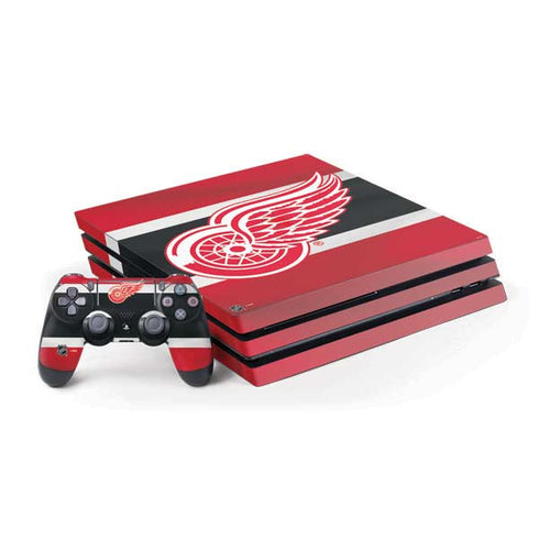 NHL Detroit Red Wings Jersey PlayStation PS4 Skins