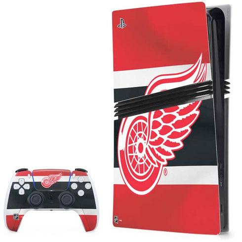 NHL Detroit Red Wings Jersey PlayStation PS5 Skins