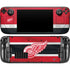 NHL Detroit Red Wings Jersey Steam Deck Handheld Gaming Computer Skin