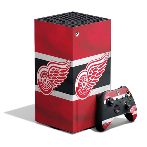 NHL Detroit Red Wings Jersey XBox Series X Digital Edition Bundle Skin