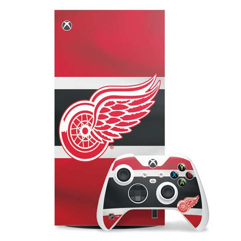 NHL Detroit Red Wings Jersey Xbox Series X Skins