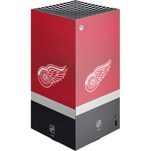 NHL Detroit Red Wings Jersey XBox Series X Digital Edition Console Skin