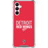 NHL Detroit Red Wings Lineup Galaxy A16 5G Clear Case