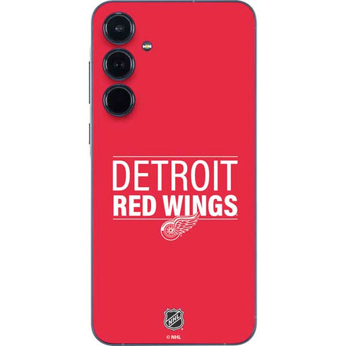 NHL Detroit Red Wings Lineup Galaxy A36 5G Skin