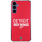 NHL Detroit Red Wings Lineup Galaxy A55 5G Clear Case