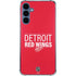 NHL Detroit Red Wings Lineup Galaxy A55 5G Clear Case