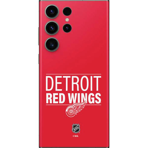 NHL Detroit Red Wings Lineup Galaxy Skins