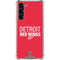 NHL Detroit Red Wings Lineup Galaxy S24 FE Clear Case
