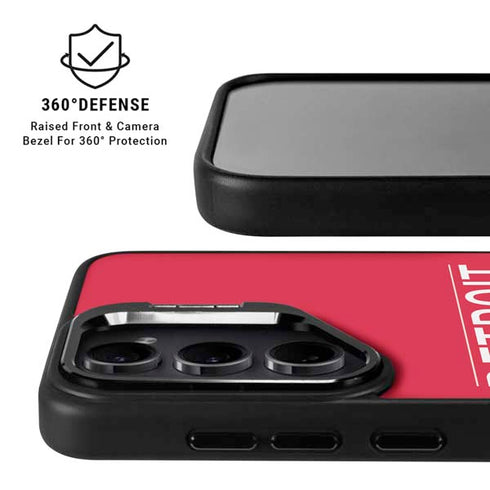 NHL Detroit Red Wings Lineup Galaxy S25 Kickstand Case