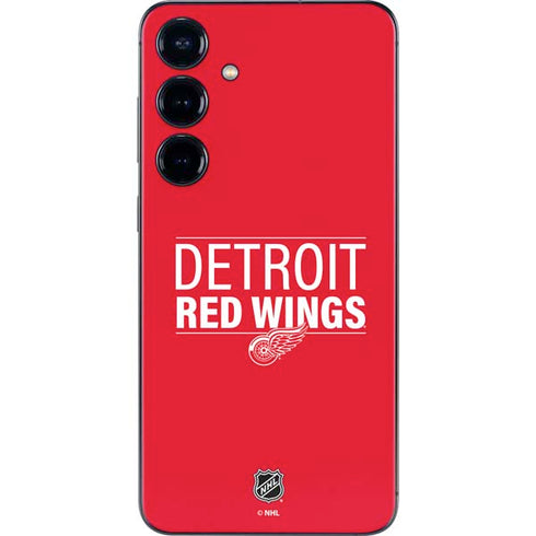 NHL Detroit Red Wings Lineup Galaxy S25 Plus Skin