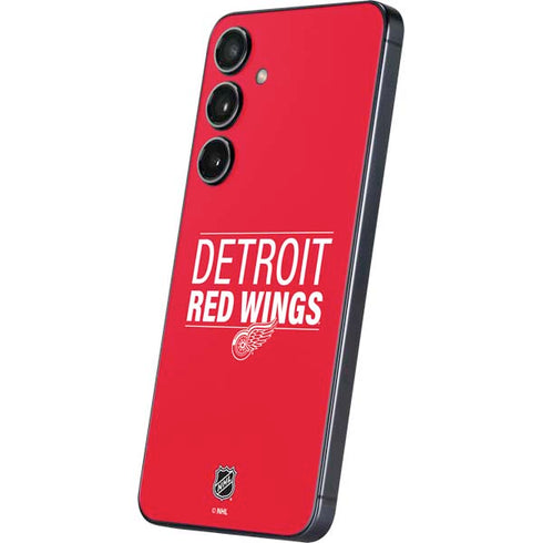 NHL Detroit Red Wings Lineup Galaxy S24 Skin