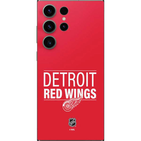 NHL Detroit Red Wings Lineup Galaxy S24 Ultra Skin