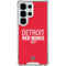 NHL Detroit Red Wings Lineup Galaxy S25 Ultra Clear Case