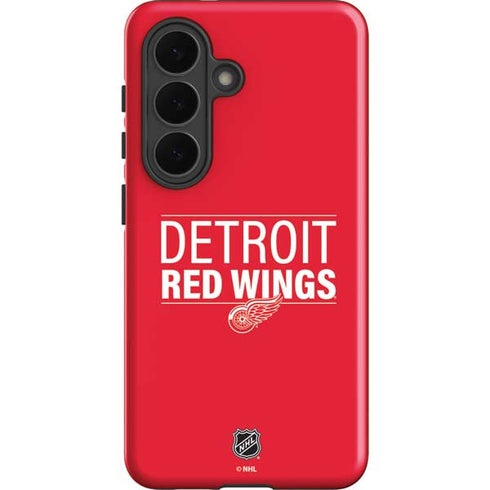 NHL Detroit Red Wings Lineup Galaxy S26 Impact Case