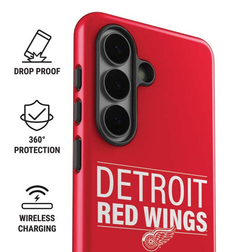 NHL Detroit Red Wings Lineup Galaxy S26 Impact Case