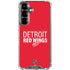 NHL Detroit Red Wings Lineup Galaxy S26 Plus Clear Case