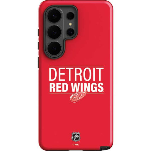 NHL Detroit Red Wings Lineup Galaxy S26 Ultra Impact Case