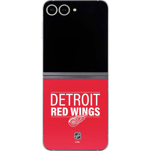 NHL Detroit Red Wings Lineup Galaxy Z Flip6 Skin