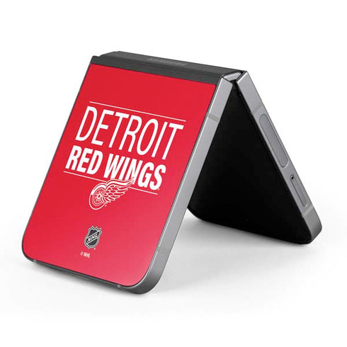 NHL Detroit Red Wings Lineup Galaxy Z Flip6 Skin