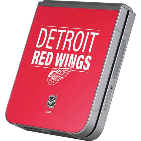 NHL Detroit Red Wings Lineup Galaxy Z Flip6 Skin