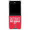 NHL Detroit Red Wings Lineup Galaxy Z Flip6 Clear Case
