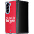 NHL Detroit Red Wings Lineup Galaxy Z Fold5 5G Clear Case