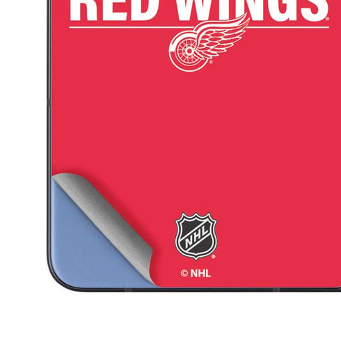 NHL Detroit Red Wings Lineup Galaxy Z Fold5 5G Skin