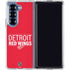 NHL Detroit Red Wings Lineup Galaxy Z Fold6 Clear Case