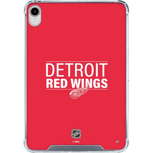 NHL Detroit Red Wings Lineup iPad 11th Gen (2025) Clear Case