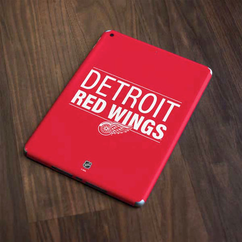 NHL Detroit Red Wings Lineup Apple iPad Skin