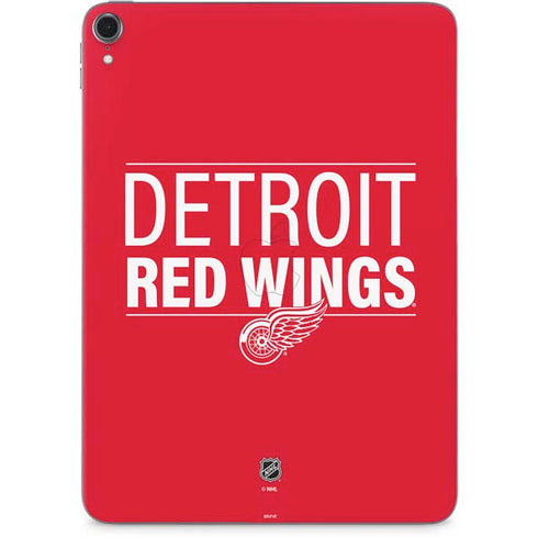 NHL Detroit Red Wings Lineup Apple iPad Pro Skin