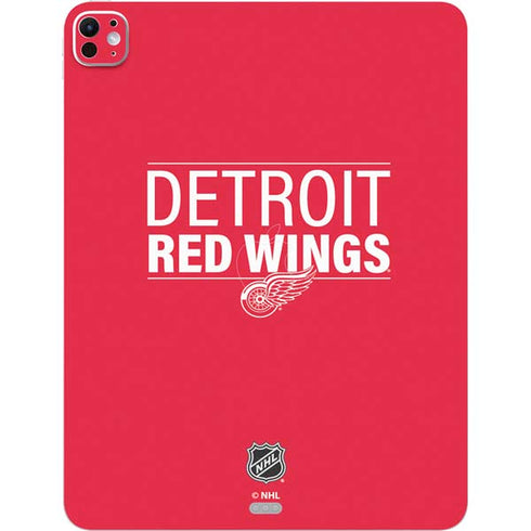 NHL Detroit Red Wings Lineup iPad Pro 13in M4 (2024) Skin