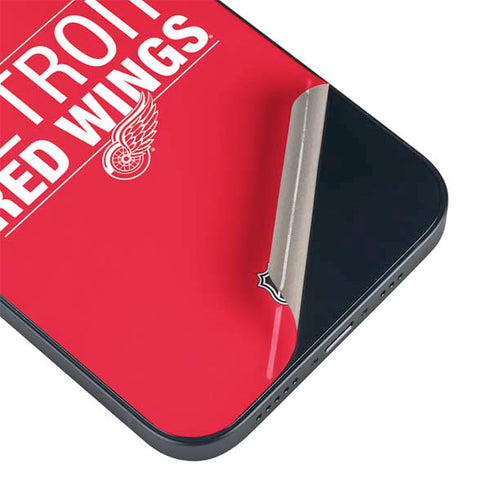 NHL Detroit Red Wings Lineup iPhone Skins