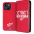 NHL Detroit Red Wings Lineup iPhone 15 Plus Folio Case