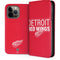 NHL Detroit Red Wings Lineup iPhone 15 Pro Max Folio Case