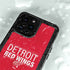 NHL Detroit Red Wings Lineup iPhone 15 Pro Waterproof Case