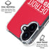 NHL Detroit Red Wings Lineup iPhone 16 Clear Case
