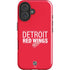 NHL Detroit Red Wings Lineup iPhone 16 Plus Impact Case